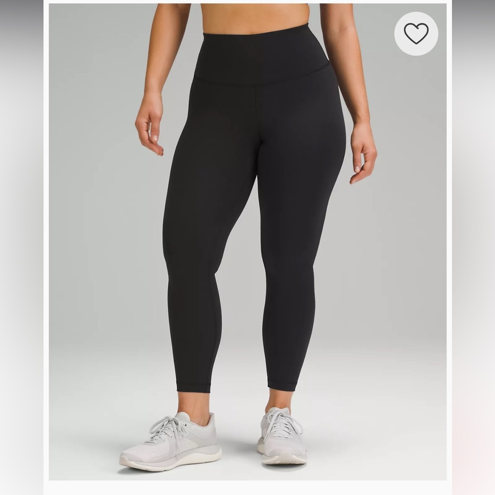 Lululemon Wunder Train Contour Fit High-Rise Tight 25" Black